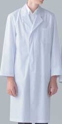 KAZEN(旧アプロン) メンズ診察衣シングル型長袖 110-71